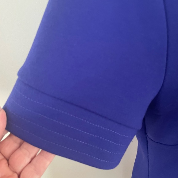 Adrienne Vittadini Rich Blue /purple Midi Dress - Picture 4 of 10